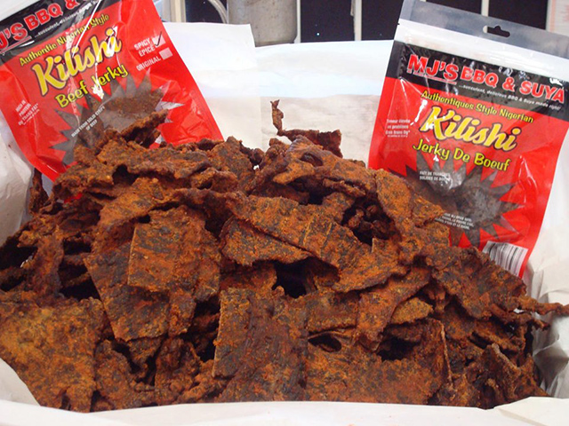 Kilishi - Beef Jerky, Nigerian Style